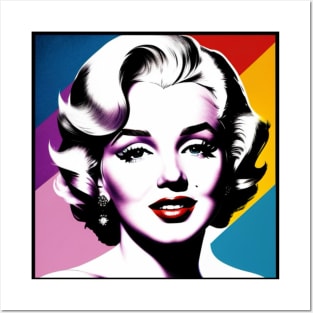 Famous Icon Marilyn Posters and Art